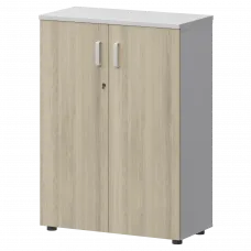 Шкаф СМШ-38Д Тип1 Белый/Кронберг 792x380x1214 Смарт