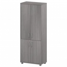 Стеллаж высокий закрытый "НТ-580;НТ-600.2;НТ-601.2" Лиственница 800x445x2050 Аргентум