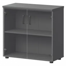 Шкаф СМШ-28С Графит 792x380x835 Смарт