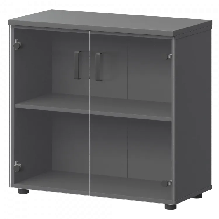 Шкаф СМШ-28С Графит 792x380x835 Смарт