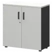 Шкаф СМШ-28Д Тип2 Графит/Белый 792x380x835 Смарт