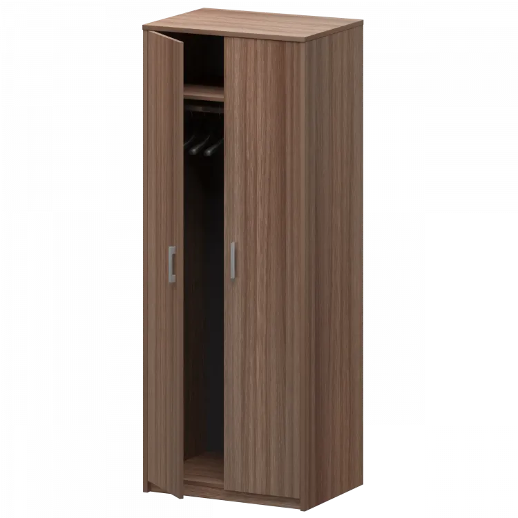 Шкаф для одежды А-307 Темный шимо 770x580x2000 Арго