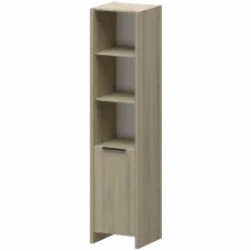 Стеллаж узкий комбинированный КТ-41.38/КТ-50.18 Кронберг 466x438x1968 Акцент