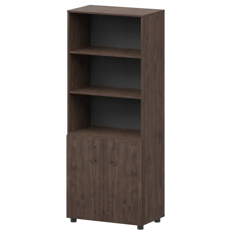 Стеллаж комбинированный К-934,К-942,КФ-942 Дуб апрель 720x420x2000 Приоритет