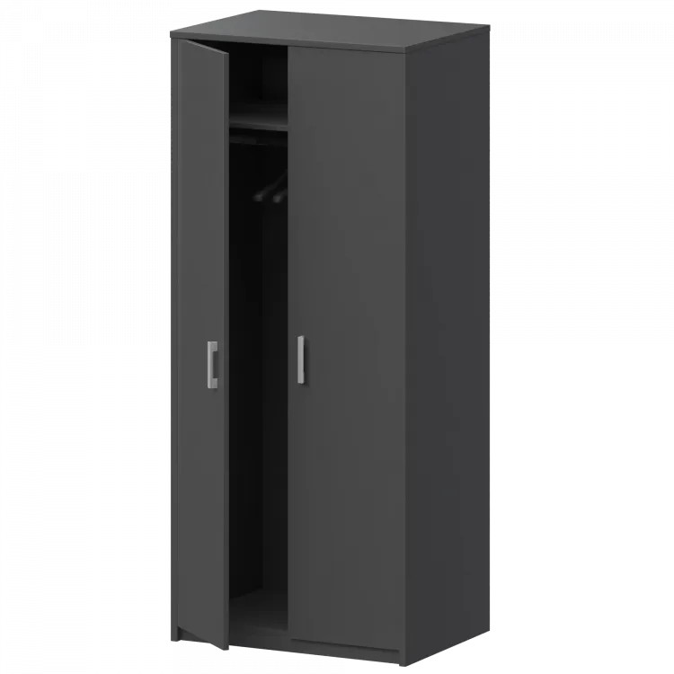 Шкаф для одежды А-307 Антрацит 770x580x2000 Арго