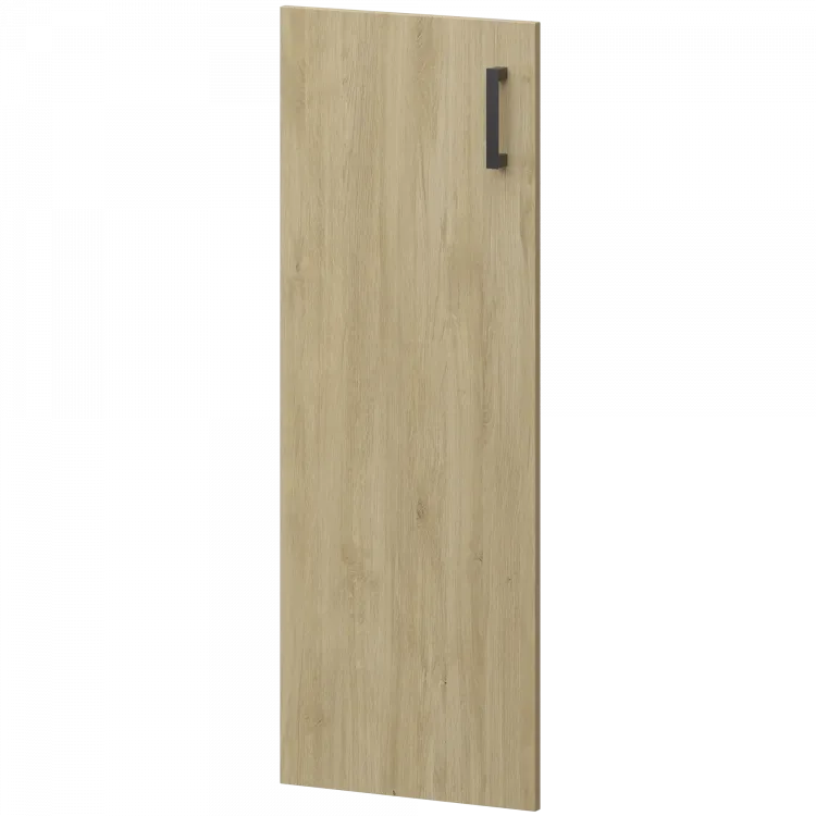 Дверь из ЛДСП к узким стеллажам НТ-601.Ч.Ф Баттл Рок 390x16x1180 Аргентум