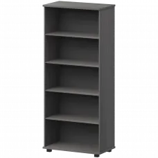 Стеллаж высокий НТ-580.Ч Лиственница 800x445x2050 Аргентум