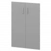Двери для широких стеллажей А-604.Ф Серый 710x18x1150 Арго