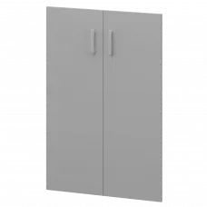 Двери для широких стеллажей А-604.Ф Серый 710x18x1150 Арго