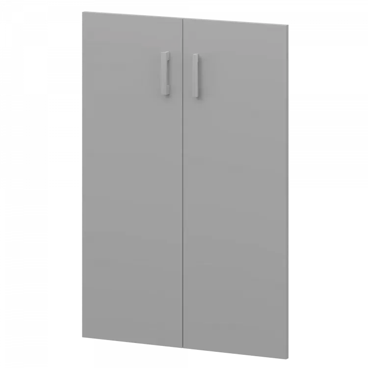 Двери для широких стеллажей А-604.Ф Серый 710x18x1150 Арго