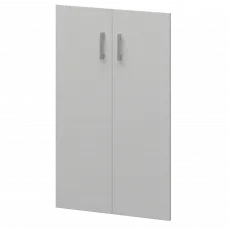 Двери для широких стеллажей А-604.Ф Белый 710x18x1150 Арго