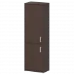 Шкаф комбинированный закрытый узкий А-321/А-621 Дуб венге 560x365x2000 Арго