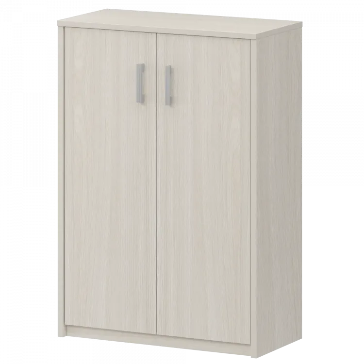 Стеллаж средний закрытый А-304/А-604 Ясень шимо 770x365x1220 Арго