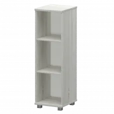 Стеллаж низкий узкий НТ-440 Сосна винтер 400x445x1280 Аргентум