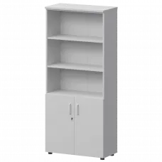 Шкаф СМШ-58Д2 Белый 792x380x1990 Смарт