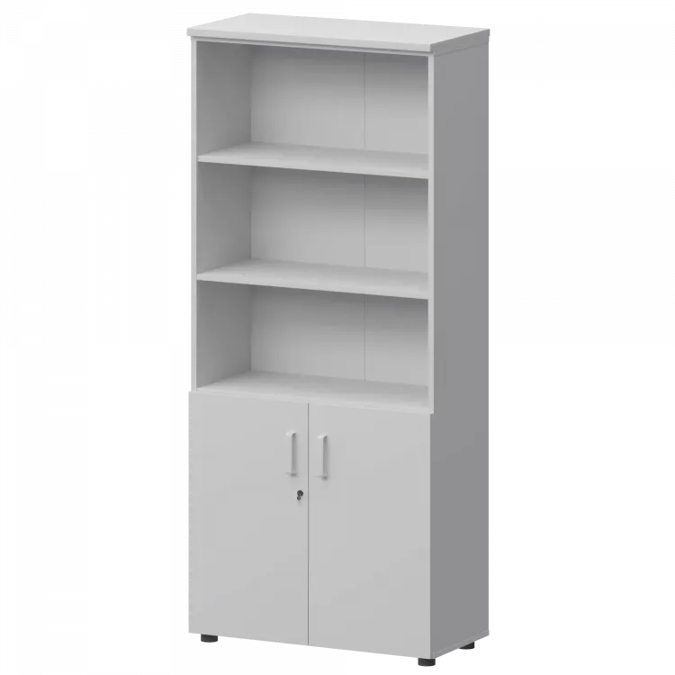 Шкаф СМШ-58Д2 Белый 792x380x1990 Смарт