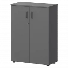 Шкаф СМШ-38Д Графит 792x380x1215 Смарт