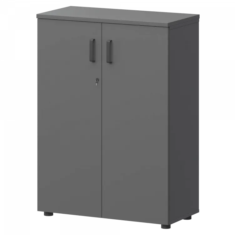 Шкаф СМШ-38Д Графит 792x380x1215 Смарт