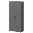 Шкаф СМШ-58Д Графит 792x380x1990 Смарт