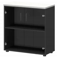 Шкаф СМШ-28С Графит/Белый 792x380x835 Смарт