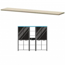 Топ КТ-75.38 Кронберг 2180x441x38 Акцент