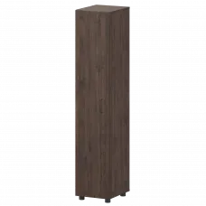 Стеллаж узкий закрытый К-932,К-938,КФ-938 Дуб апрель 360x420x2000 Приоритет