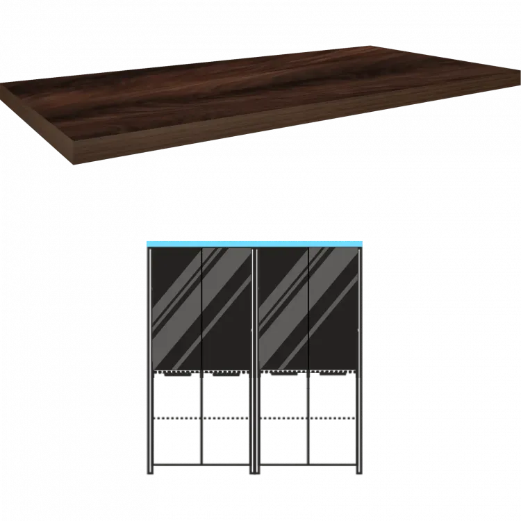 Топ КТ-74.38 Лагос 1714x441x38 Акцент