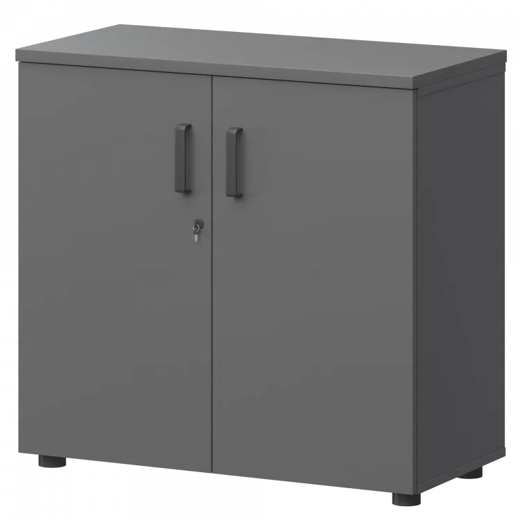 Шкаф СМШ-28Д Графит 792x380x835 Смарт