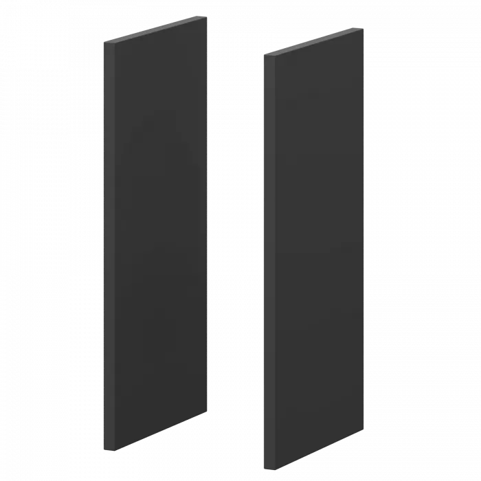 Боковины декоративные KZD-28B Графит 384x50x784 Кортез