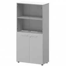 Шкаф высокий комб. СМШ48.28F.28S(Б) Белый 792x380x1595 Кортез