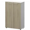 Шкаф средний закрытый СМШ38F(Б) Кронберг/Белый 792x380x1190 Кортез