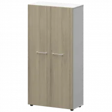 Шкаф высокий закрытый СМШ48F(Б) Кронберг/Белый 792x380x1595 Кортез