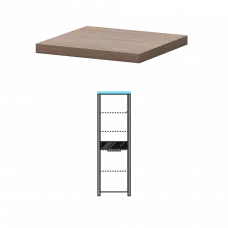 Топ КТ-70.38 Темный шимо 468x441x38 Акцент