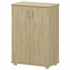 Стеллаж низкий закрытый "НТ-480;НТ-601.2" Баттл Рок 800x445x1280 Аргентум