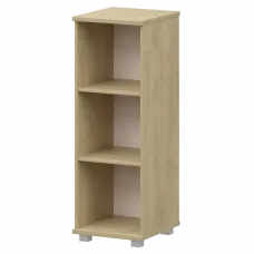 Стеллаж низкий узкий НТ-440 Баттл Рок 400x445x1280 Аргентум