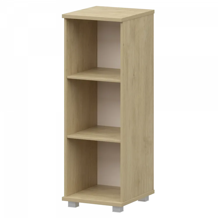 Стеллаж низкий узкий НТ-440 Баттл Рок 400x445x1280 Аргентум