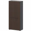 Шкаф высокий закрытый СМШ58.28F.38V(Ч) Дуб венге/Графит 792x380x1990 Кортез Шкаф высокий закрытый СМШ58.28F.38V(Ч) Дуб венге/Графит 792x380x1990 Кортез