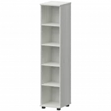 Стеллаж высокий узкий НТ-540.Ч Сосна винтер 400x445x2050 Аргентум