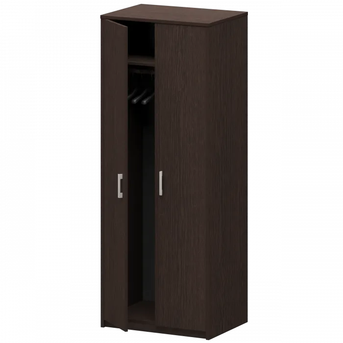 Шкаф для одежды А-307 Дуб венге 770x580x2000 Арго