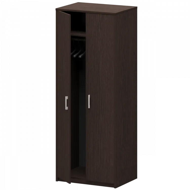 Шкаф для одежды А-307 Дуб венге 770x580x2000 Арго