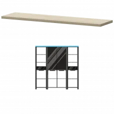 Топ КТ-76.38 Кронберг 1790x441x38 Акцент