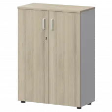 Шкаф СМШ-38Д Тип2 Белый/Кронберг 792x380x1214 Смарт