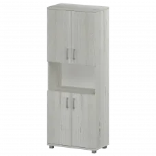 Стеллаж высокий полузакрытый "НТ-580;НТ-600.2;НТ-600.2" Сосна винтер 800x445x2050 Аргентум