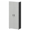 Шкаф для одежды СМШ-58ШД Тип2 Графит/Белый 792x380x1990 Смарт