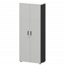 Шкаф для одежды СМШ-58ШД Тип2 Графит/Белый 792x380x1990 Смарт