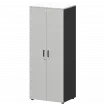 Шкаф для одежды СМШ-58-6ШД Тип2 Графит/Белый 792x594x1990 Смарт