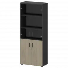 Шкаф СМШ-58ДС Тип1 Графит/Кронберг 792x380x1990 Смарт