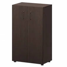 Стеллаж средний закрытый К-933,К-943,КФ-942 Дуб венге 720x420x1215 Приоритет