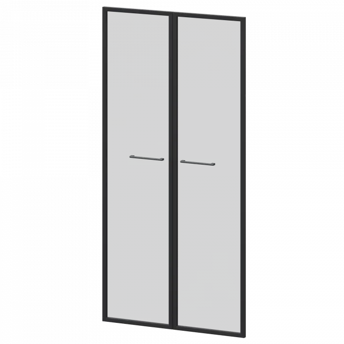 Фасады рамочные стеклянные KZF-48RS(Ч) Тонированный 784x20x1564 Кортез