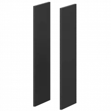 Боковины декоративные KZD-38B Графит 384x50x1162 Кортез